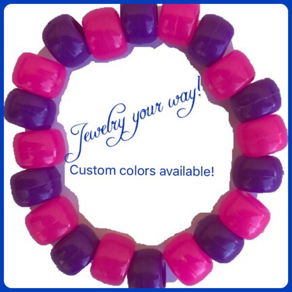 🐠 3 for $15 🐠 90’s inspired custom pony bead